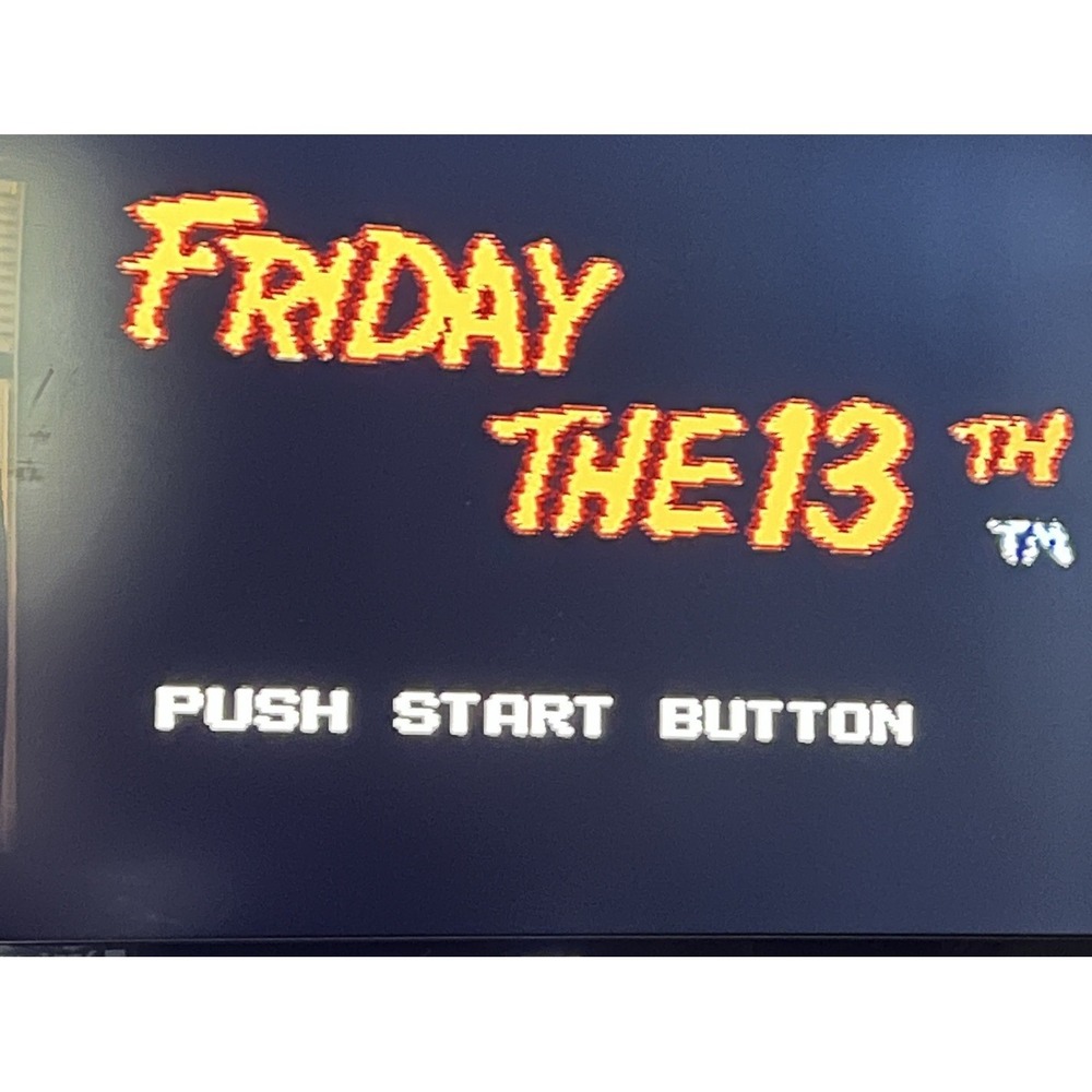 Friday the 13th (Nintendo NES, 1989) Video Game Cartridge LJN - Picture 2 of 9